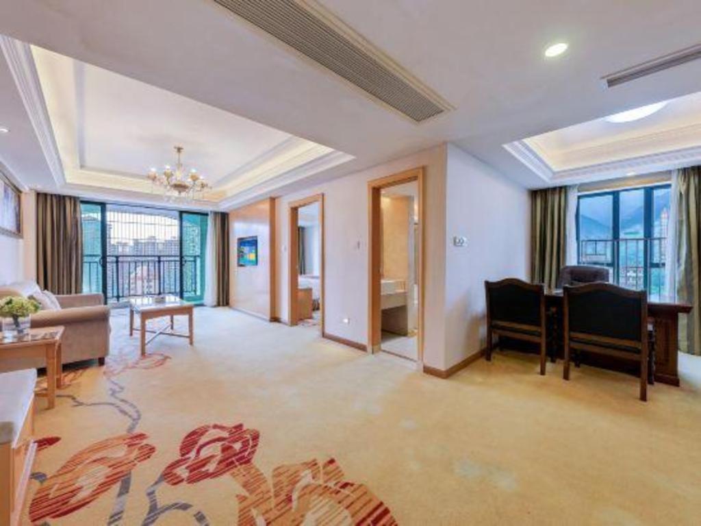 Vienna Classic Hotel Qingyuan Taihe Ancient Cave Scenic Area Buitenkant foto